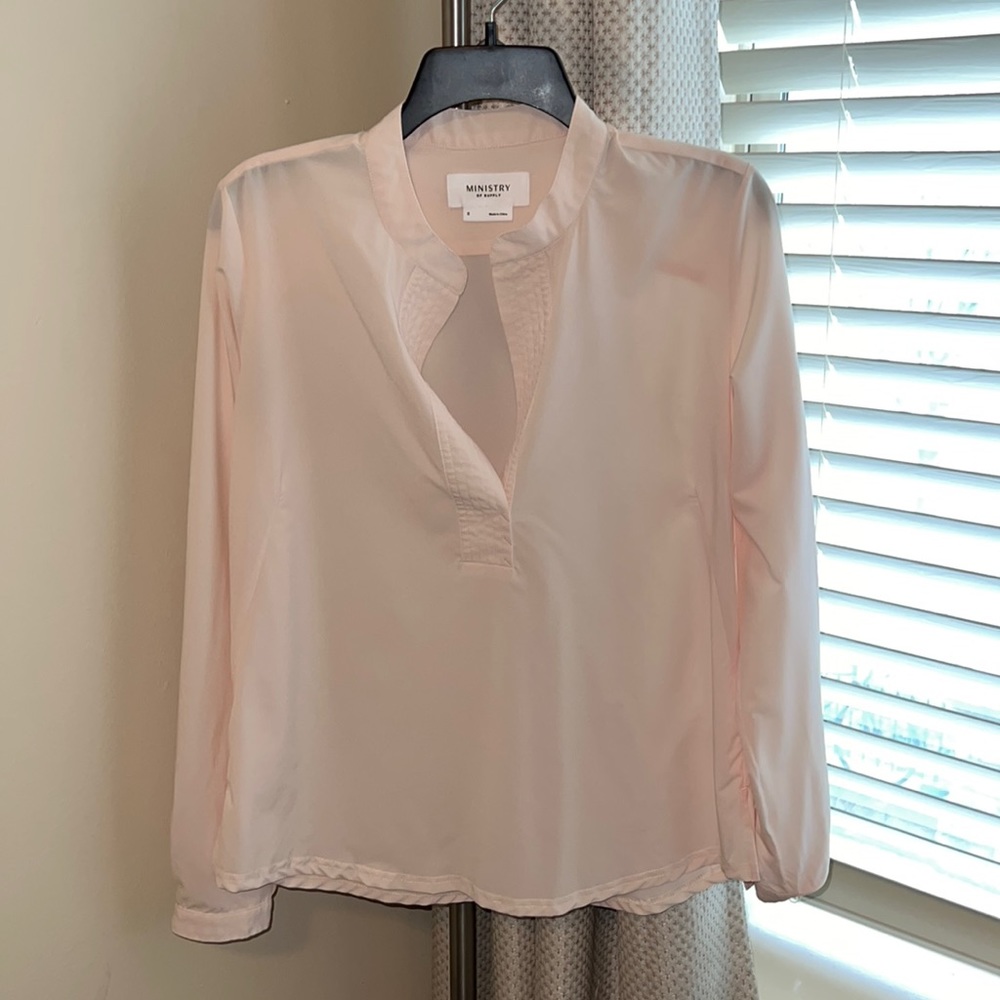 Ministry of Supply Women's Blouse - Light Pink